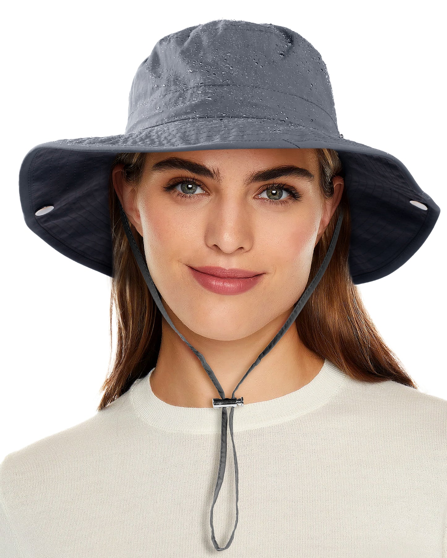 Waterproof Sun Bucket Hat Wide Brim