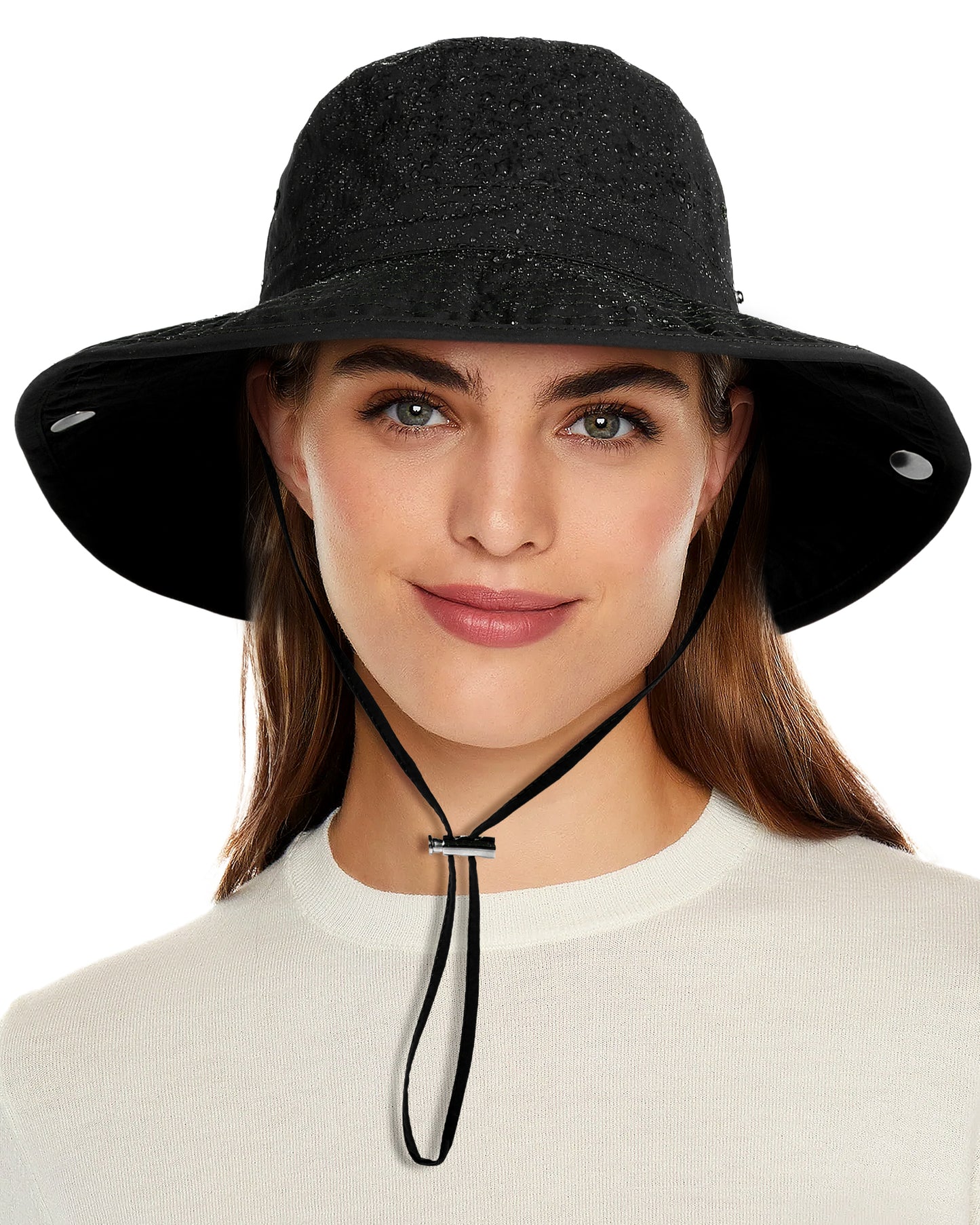 Waterproof Sun Bucket Hat Wide Brim