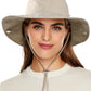 Waterproof Sun Bucket Hat Wide Brim