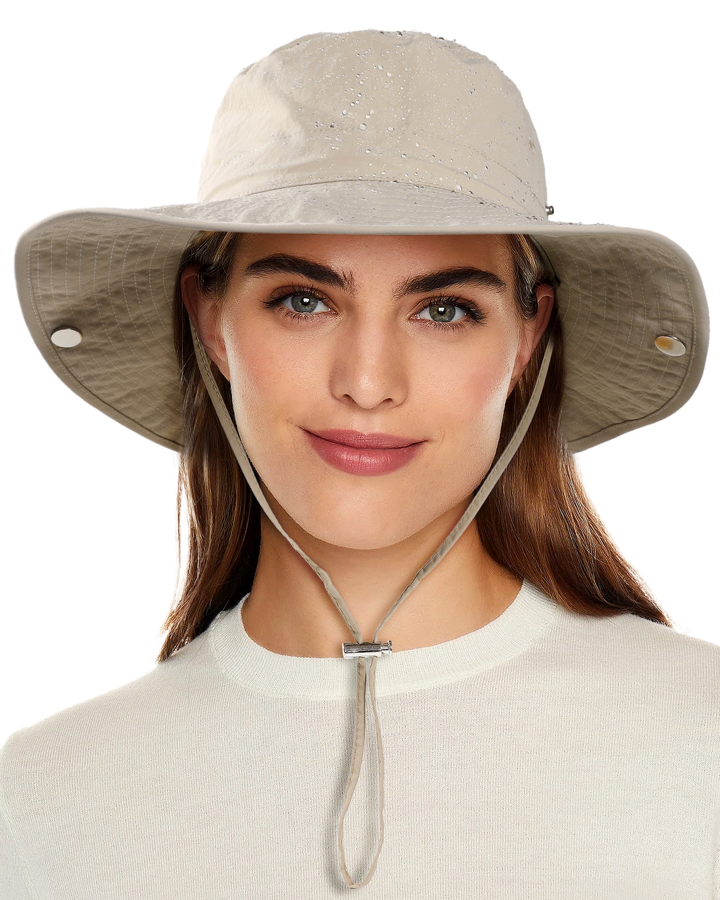 Waterproof Sun Bucket Hat Wide Brim