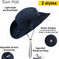 Waterproof Sun Bucket Hat Wide Brim