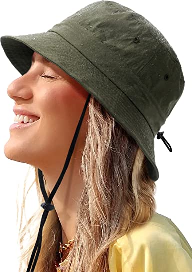 🔥LIMITED TIME OFFER🔥UPF 50+ Waterproof Bucket Hat for Women Men Rain Hat