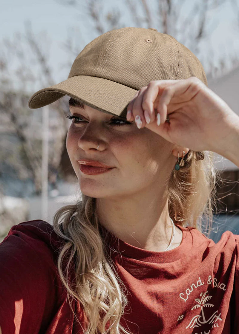 Satin Lined Baseball Cap