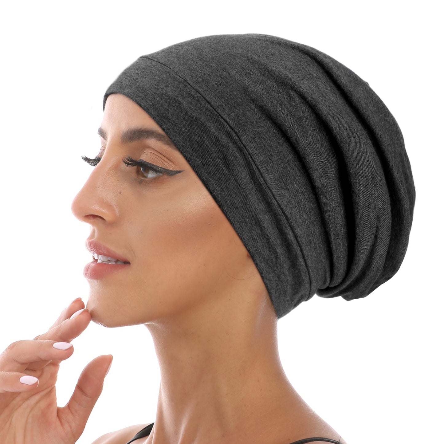 Satin Silk Lining Sleep Hat V2.0 Elastic