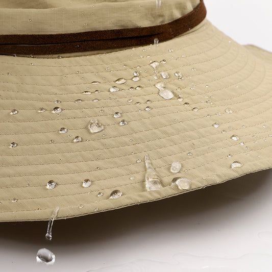 Wide Brim Waterproof Sun Bucket Hats for Women Men