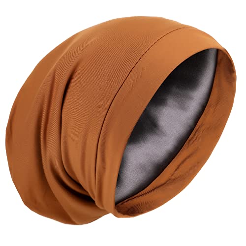 Satin Silk Lining Sleep Hat V2.0 Elastic