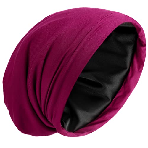 Satin Silk Lining Sleep Hat V2.0 Elastic