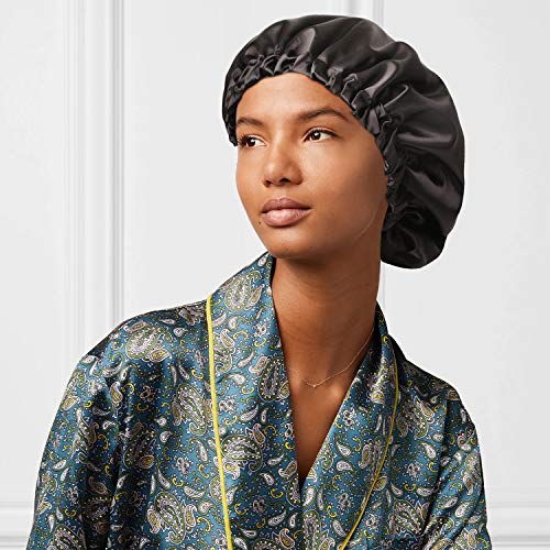 Satin Lined Bonnet Reversible Double Layer Sleeping Hat