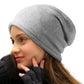 Cashmere Knitted Slouchy Beanie
