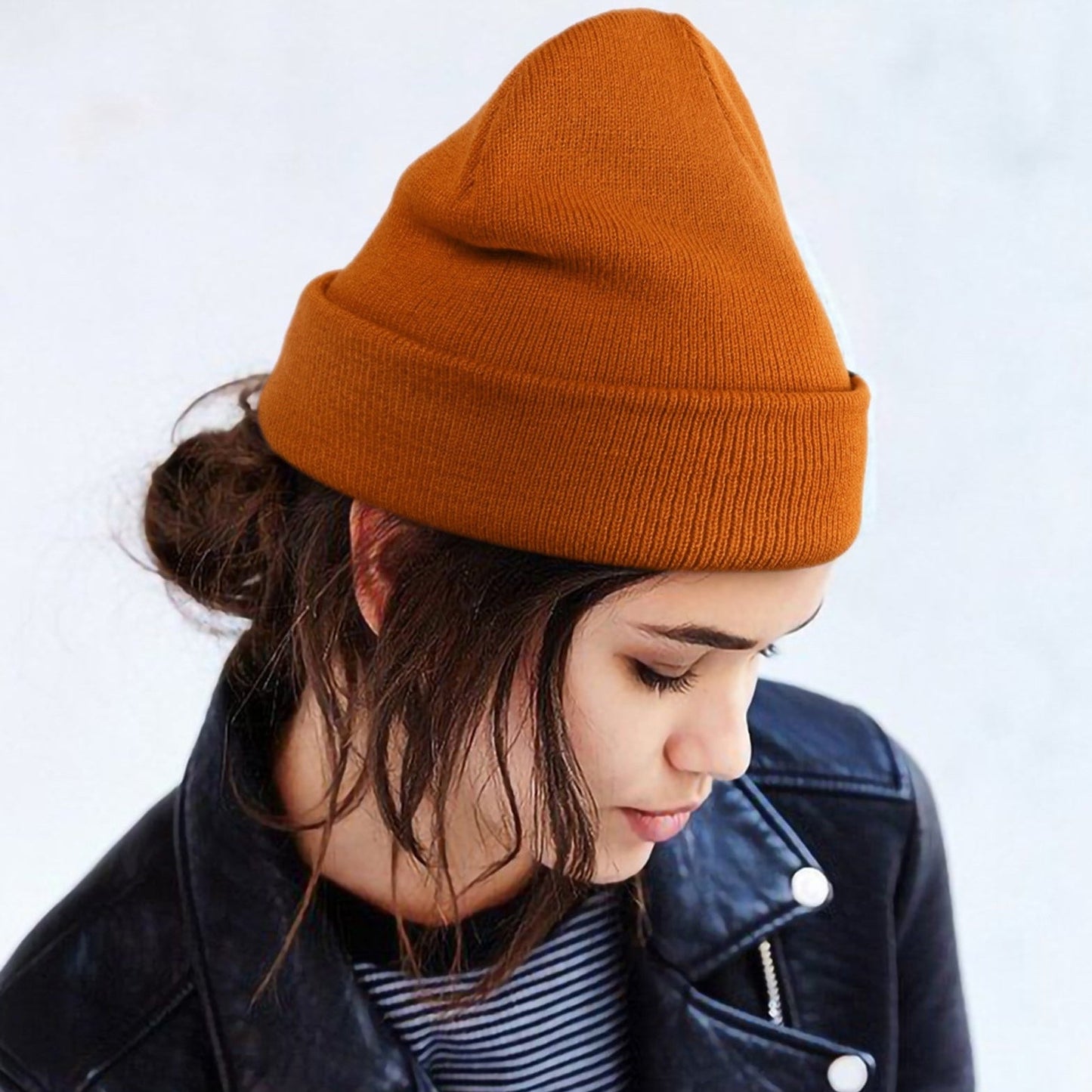 Satin Lined Winter Beanie Hats