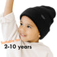 Kids Satin Lined Cuffed Beanie Toddler Warm Winter Hat