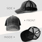 Women Distressed Baseball Cap Mesh Back Sport Hat