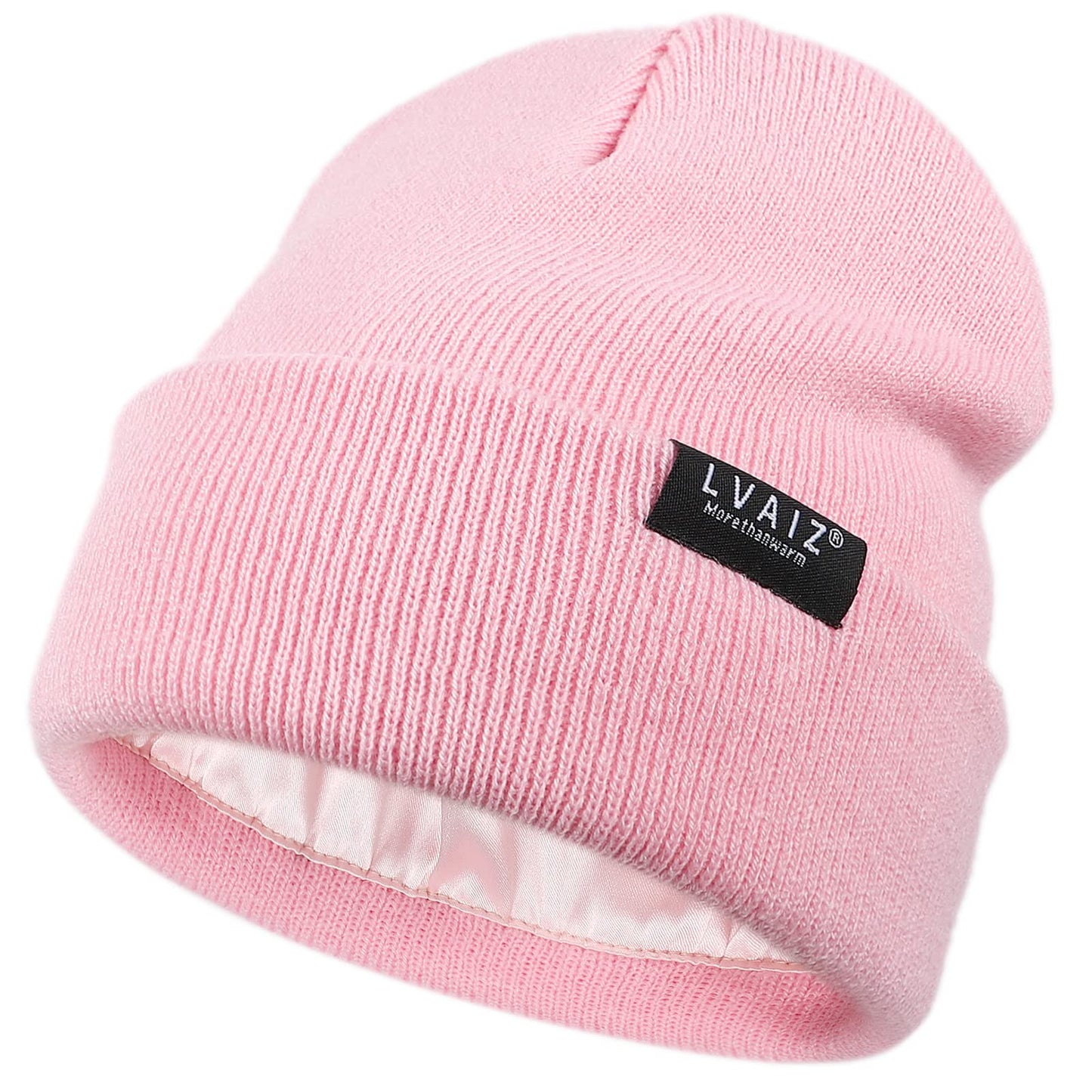 Kids Winter Satin Lined Beanie Hats(2-10 Years)