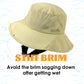 Wide Brim Beach Surfing Hat with Strong Strings